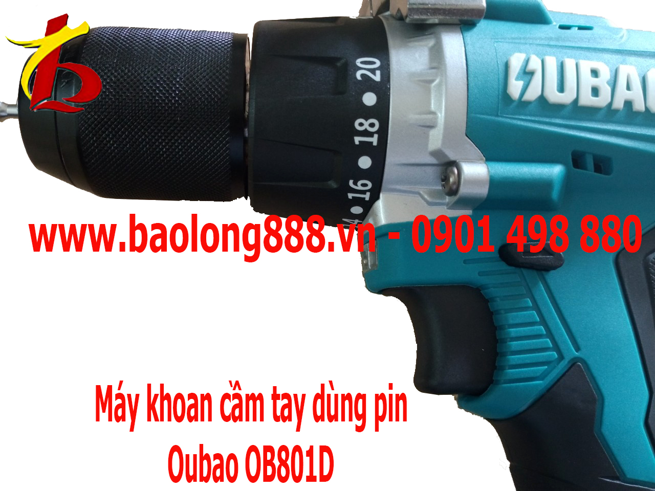 Máy khoan dùng pin Oubao OB802D