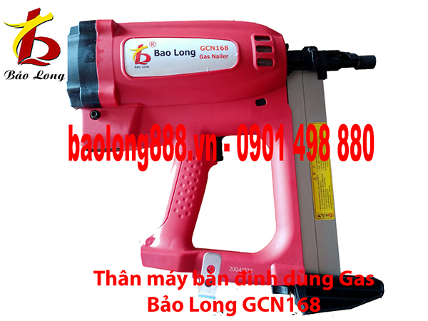 Hướng dẫn các bước sử dụng máy bắn đinh dùng Gas Bảo Long GCN168